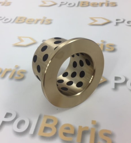 Tuleja ślizgowa SOBF 30x40x25 z kołnierzem SANKYO www.sklep.polberis.pl samosmarna z brązu bush.jpg