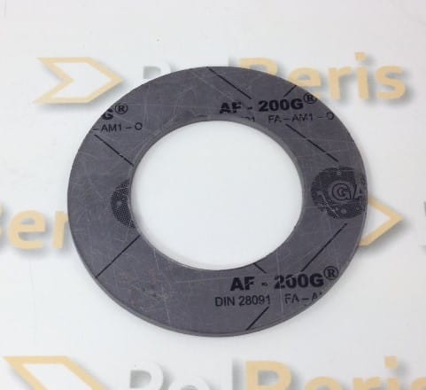 Uszczelka DN65 PN10 x3mm AF-200G +380 stop. C uszczelka płaska Polberis AF200.jpg