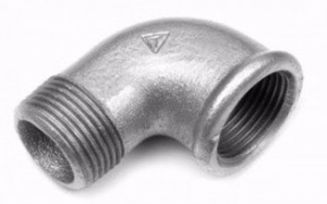 Kolano 3/4'' nyplowe żeliwne GW-GZ 