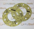 Uszczelka DN25 PN10 x2mm FF TEMAFAST uszczelka płaska bezazbestowa żółta otworowana 4x fi 14mm 115/34/2 podz. 85 Polberis