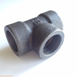 Trójnik kielichowy do spawania DN50 pod rurę fi zewn. 60,3 mm