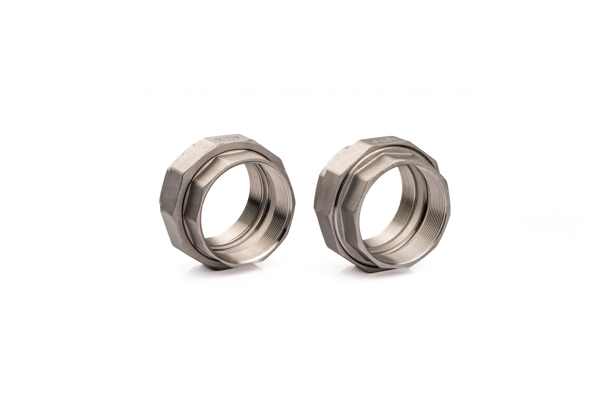 Śrubunek  3'' nierdzewny BSP