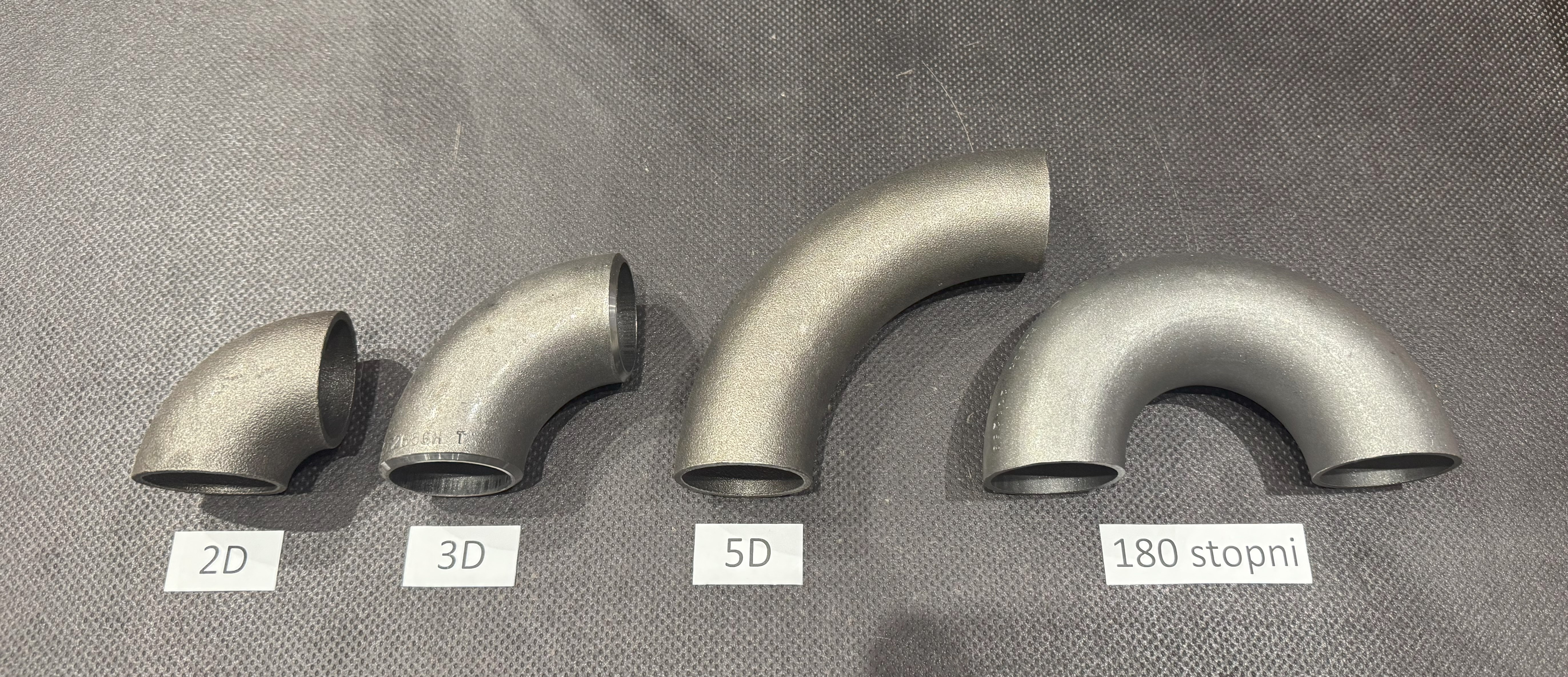 Kolano hamburskie do spawania 2D 3D 5D 180 stopni