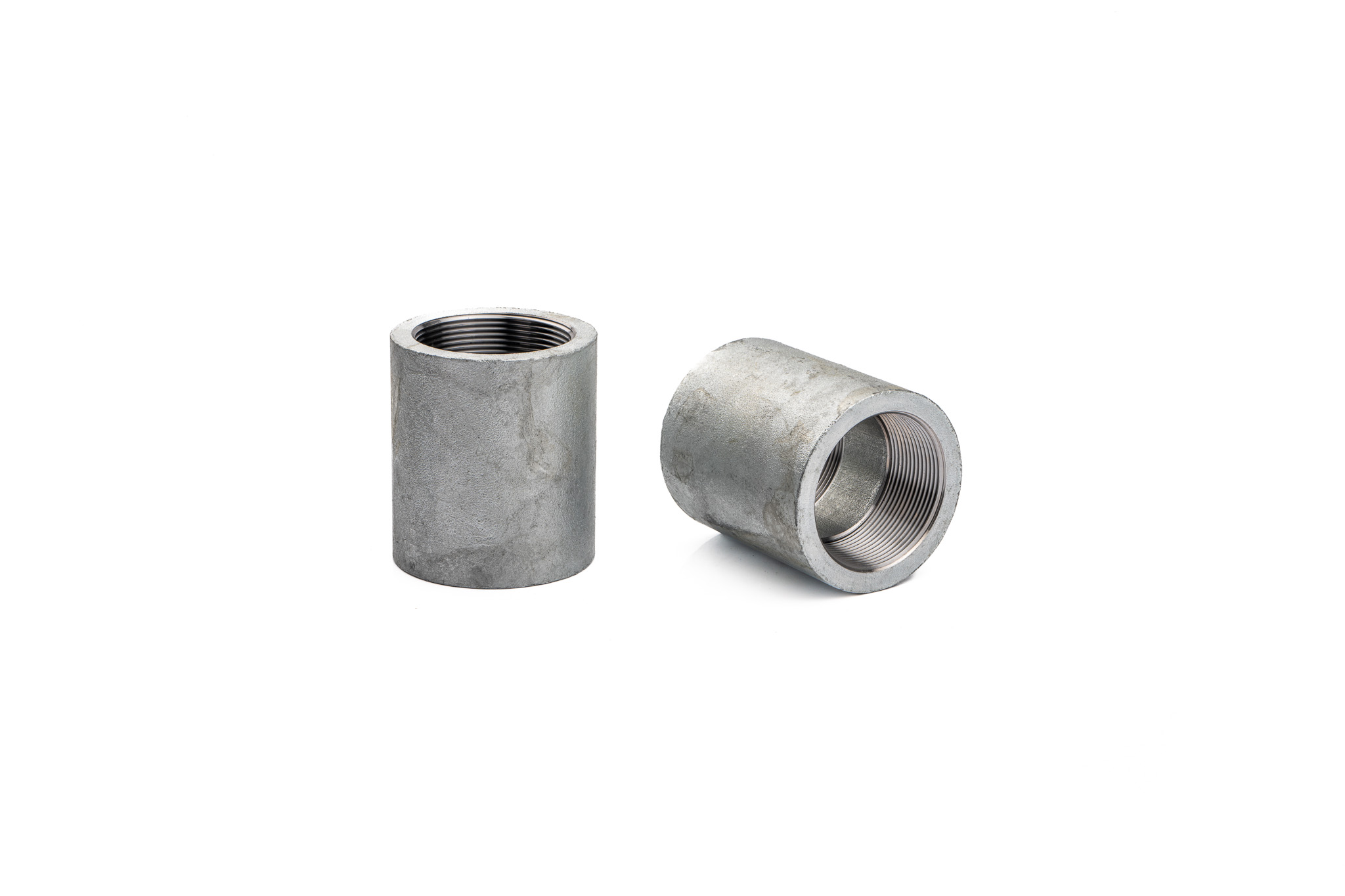 Mufa 2'' NPT A105 kl.3000 ocynkowana
