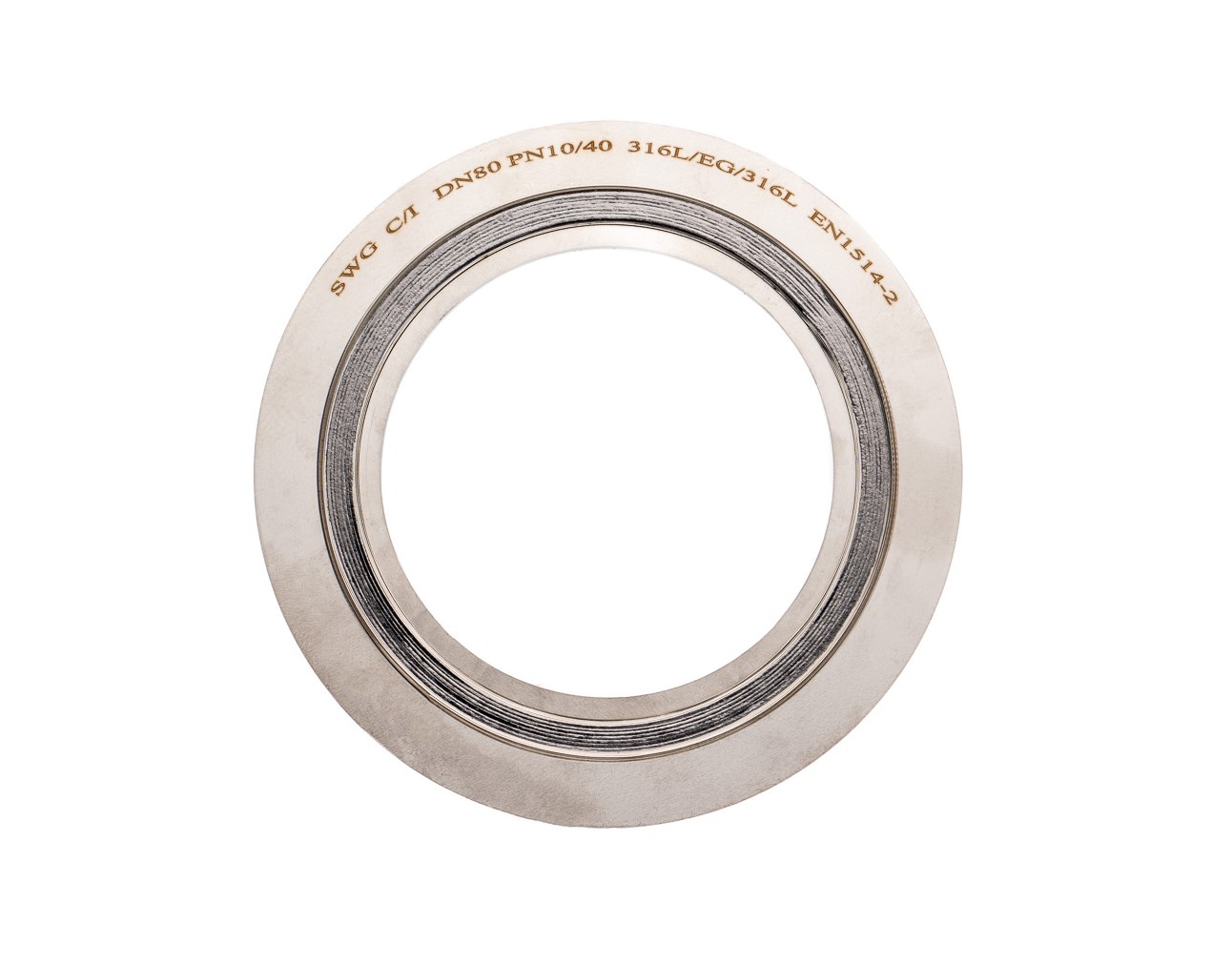 Uszczelka spiralna DN80 316L GR PN10 PN40