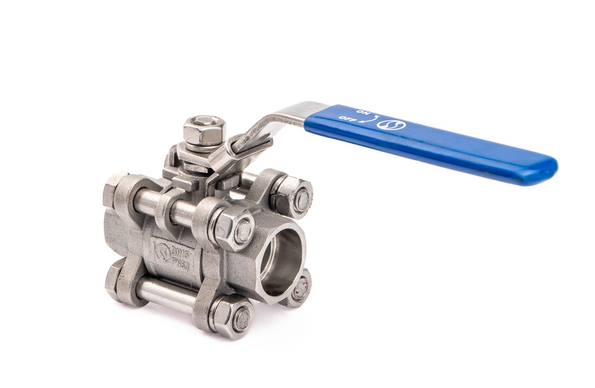 Zawór kulowy 1 1/2'' stal nierdzewna 316 1000 WOG