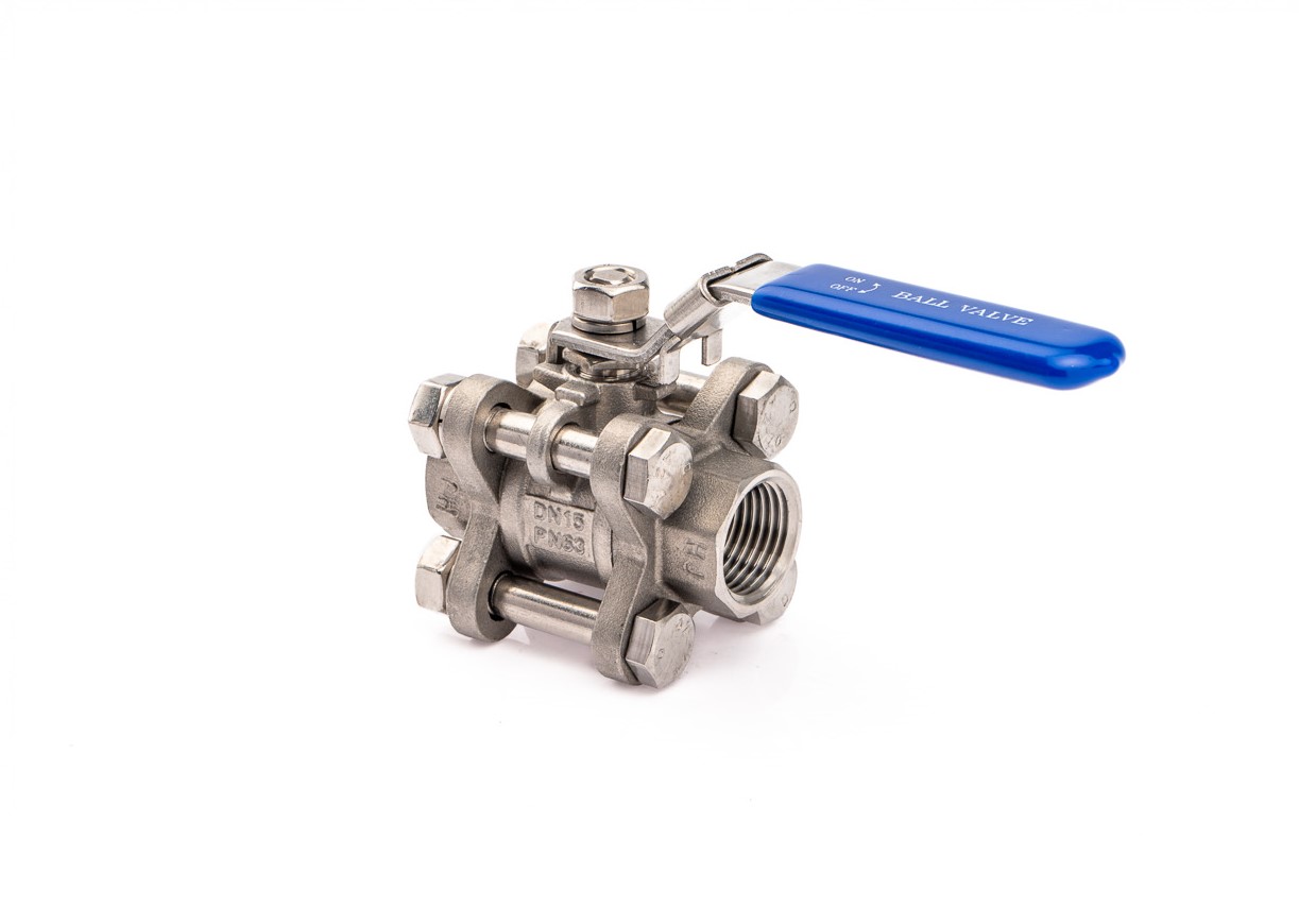  Zawór kulowy 1/2'' stal nierdzewna 316 PN63
